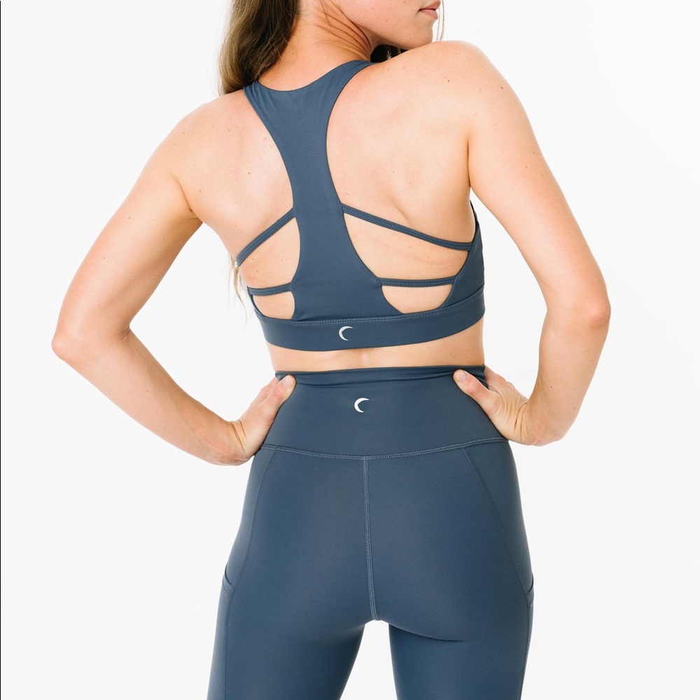 Hero blue slate double strap